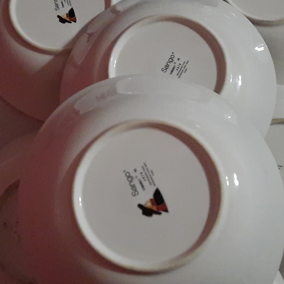 VTG:#8 SangoMoulin Rouge Salad bowl - Picture 12 of 16